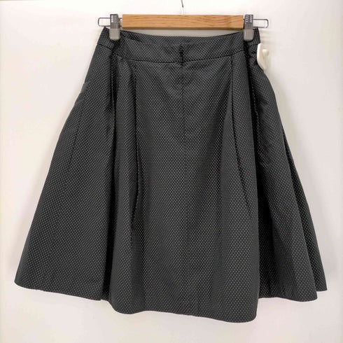 ルネ Rene TISSUE社製 ドット プリーツスカート  レディース JPN:36